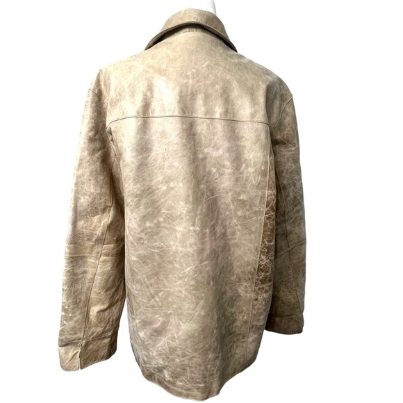 M.Julian Wilsons The Leather Expert Vintage Tan Jacket - Size Large - Picture 5 of 16